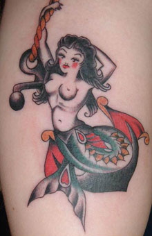 Sirene tatuaggio