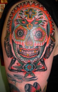 tattoo teschio messicano