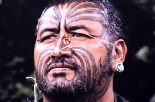 tattoo maori: moko facciale