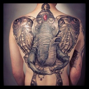elefante tattoo