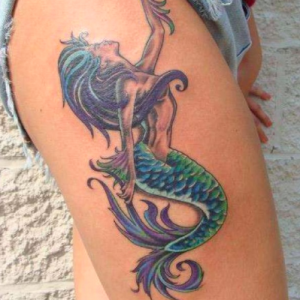 tatuaggio sirena
