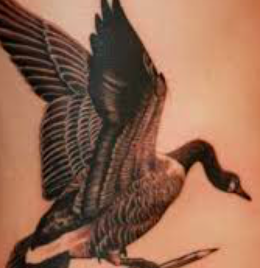 goose tattoo