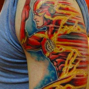 superhero tattoo