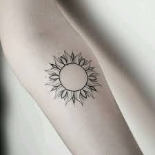 tatuaggio sole