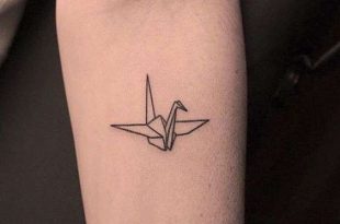origami tatuaggio