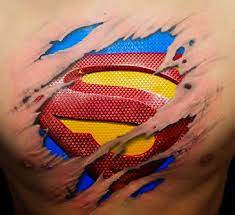 tattoo super eroi