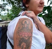 tatuaggio buddha deportazione