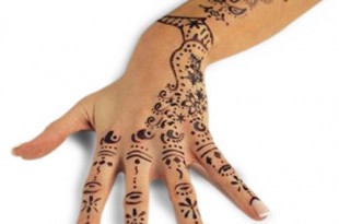 tatuaggio all'Hennè per matrimonio islamico